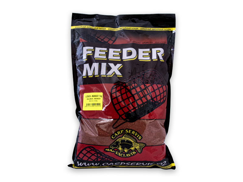 CSV Feeder Mix - 1 kg/Losos-Mango/oranžová