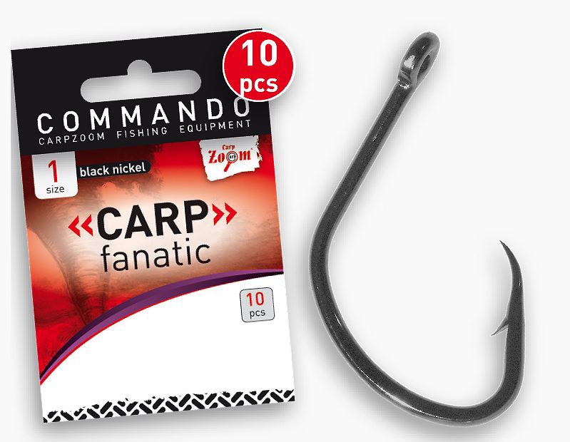 Carp Zoom Háčky Carp Fanatic - 10 ks/vel.10