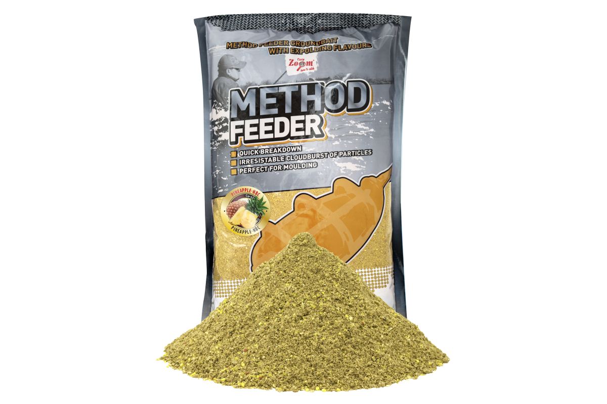 Carp Zoom Method Feeder Groundbaits - 1 kg/Ananas-NBC