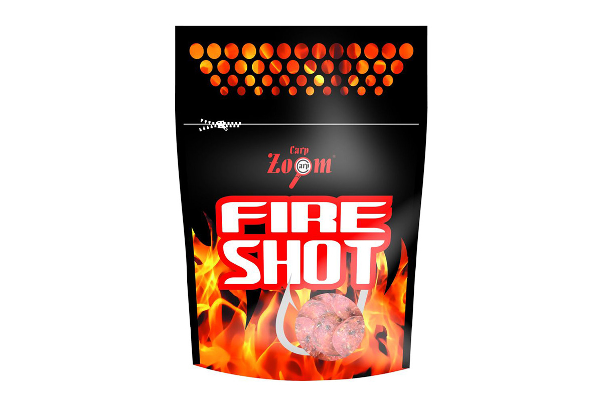 Carp Zoom Fire Shot Boilies - 120 g/16 mm/Ovocný mix